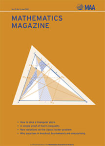 Mathematics Magazine