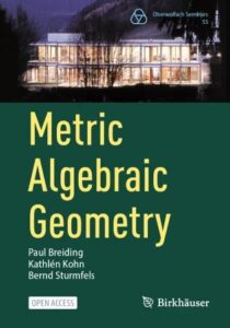 Book Cover of Metric Algebraic Geometry to accompany review of this book